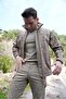 Kaan Tactical Pants Beige, 8 Pocket Lycra Protection Pants - 6