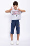 Us1063 Girl's Jersey Shorts Set