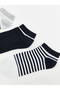 Set of 5 Striped Socks for Boys - 2