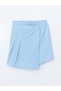 Crew Neck Girls Tweed Blouse and Shorts Skirt - 5