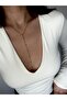 Steel Bulk Chain Low-Cut Necklace - 3