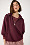 Sweatshirt with Half Zipper Modal - 3