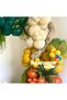 Balloon Set Mildew Green-Burnt Orange-Turmeric-Dark Green-Sea Sand Set of 60 Balloon Chain - 4
