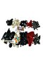Balloon Set Red-Black-White-Night Blue-Grey Pastel 100 Piece Balloon Chain Set - 4