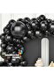Balloon Set, Pastel Black, 100-Piece Balloon Chain Set - 5