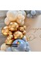 Balloon Set Storm Blue-Sea Sand-Chrome Gold Set of 60 Balloon Chain - 5