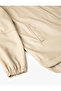 Faux Leather Raincoat with Concealable Hooded - 7
