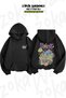 Oversize Slipknot4 Back Printed Hooded Sweatshirt (2 Thread)