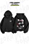 Oversize Persona 5 Back Printed Hooded Sweatshirt (2 Thread)