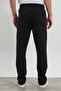 Darkness Men's Baggy 3 Thread Raster Printed Loose Fit Straight Leg Black Sweatpants Rf0495 - 6