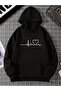 Unisex Printed Hooded Sweatshirt