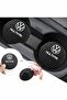 2 Pcs Volkswagen Multivan Black Carbon Coasters - for 7cm - 4