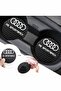 Audi A5 Sportback - 7 cm Black Carbon Coasters, Custom Durable and Fashionable Design - 4