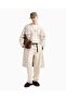 Men's Round Neck Regular Fit Woven Fabric Printed Long Sleeve Beige Sweatshirt Em 001052   Af10013-M105 - 3