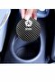 Chrysler 300m - 7 cm Durable Black Carbon Coasters, Custom Design 2 - 5