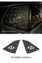 Hyundai İ20 Compatible Butterfly Glass Sticker Set - Hyundai Logo - 3
