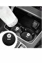 Chrysler 300m - 7 cm Durable Black Carbon Coasters, Custom Design 2 - 6