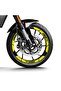 Neon Yellow Cf Moto 250 Nk Wide Rims Sticker Label Model - 2