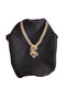 Cat Dog Suit Black Necklace Printed Fleece Sweatshirt