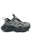 122230017 Arıana Sneaker Unisex Leather Sports Shoes Black - 4