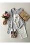 Baby Collar Floral Long Poplin Tunic