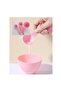 6in1 Skin Care Mixing Bowl Set - Measuring Cup, Mask Brush and Spatula - 7