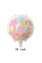 Butterfly 8 Years Old Balloon Set Rainbow Butterfly Concept Birthday Balloon Set - 2