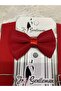 Boy's Cute Trouser Suspenders and Bow Tie Suit 1-9 Years - 2