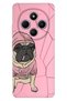 Case for Xiaomi Redmi A4 5g Patterned Tpu Silicone Printed Ornate Style Pug