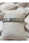 Letter D with Heart Italian Charm Steel Bracelet - 2