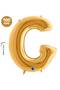 G - Letter Foil Balloon Gold (100 cm) - 2