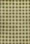 Modern Checkered Green Tone Decorative Carpet Miravip1016