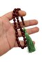 Cherry Color Ottoman Simulated Powder Amber Rosary