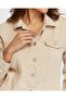 Kn Double Pocket Boyfriend Women's Gabardine Jacket - 5