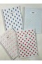 A5 Spiral School Notebook 80 Sheets Set of 4 Plaids Cardboard Cover - 7