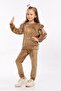Girls' Velvet Top and Bottom Tracksuit Set – Ages 2-9 – Soft Fabric / Winter Set - 2