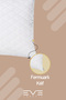 4 Pieces Diamon Quilted Antibacterial Zippered Washable Hotel Luxury Pillowcase 50X70Cm - 2