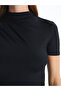 Stand Collar Women's Bodysuit - 3