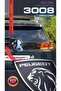 Peugeot 3008 Rear New Lion 3D Logo