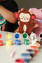 Wooden DIY Animals Painting Set Educational Montessori Kids Developmental Toy - 6