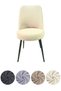 Washable Stretch Elastic Lycra Oval Chair Cover - Round Chair Cover 6Pcs