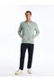 Ozmarka New Season Hooded Long Sleeve Men's Thick Zippered Sweatshirt - 2