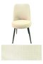 Washable Stretch Elastic Lycra Oval Chair Cover - Round Chair Cover 6Pcs - 3