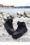 2238-2243 Black, Fuspeted Orthopedic High Top Basket Sneakers - 7