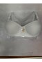 White Unbuttressed Underwire Cotton Polyester Elastane Blended Single Women's Bra - 3