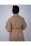Milk Coffee Colored 100% Cotton Curly Shawl Model Bathrobe (S-M-L-Xl-2Xl-3Xl-4Xl) Large and Oversized Sizes - 3
