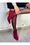 DALIDA حذاء DALLAS WESTERN MINI من جلد الغزال باللون العنابي - 5