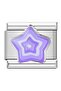 Purple Star Italian Bracelet Charm