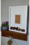 30X40X5 Memory Box with Photo Compartment Souvenir Promise Engagement Flower Frame Rose Box - 2