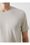 تي شيرت رجالي بأكمام قصيرة وياقة بيضاوية من NEVAVM - 3